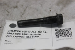 CALIPER PIN BOLT 45131-MA3-006 1982 HONDA GOLDWING GL1100A