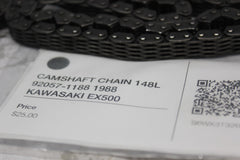 CAMSHAFT CHAIN 148L 92057-1188 1988 KAWASAKI EX500