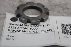 SWINGARM SHAFT NUT 92210-1140 1999 KAWASAKI NINJA ZX-9R