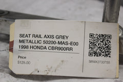 SEAT RAIL AXIS GREY METALLIC 50200-MAS-E00 1998 HONDA CBR900RR
