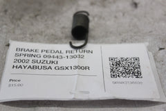 BRAKE PEDAL RETURN SPRING 09443-13032 2002 SUZUKI HAYABUSA GSX1300R