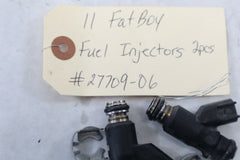 OEM Harley Davidson Fuel Injectors 2011 Fatboy 27709-06