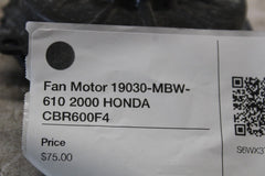 Fan Motor 19030-MBW-610 2000 HONDA CBR600F4