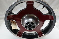OEM Harley Davidson Front Wheel 18" x 3.5" 1" Bearings Painted Red