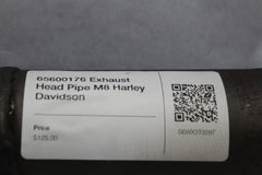 65600176 Exhaust Head Pipe M8 Harley Davidson
