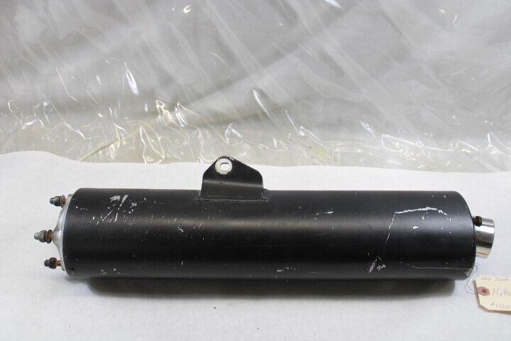 Muffler RIGHT Black 14310-02FA0-H01 OEM Suzuki Motorcycle 2002 TL1000