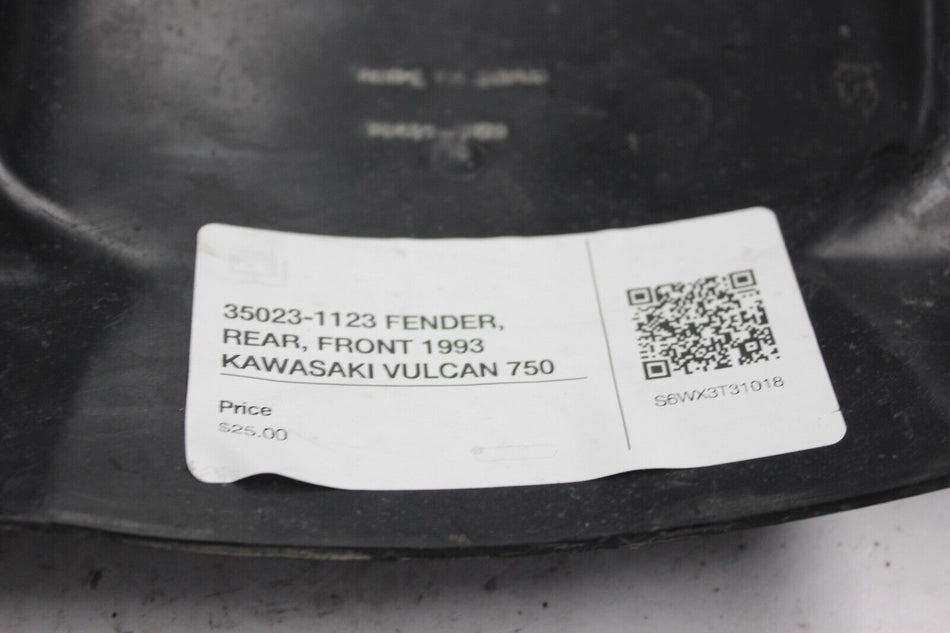 35023-1123 FENDER, REAR, FRONT 1993 KAWASAKI VULCAN 750