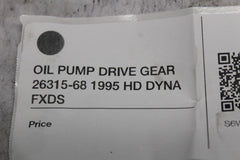 OIL PUMP DRIVE GEAR 26315-68 1995 HD DYNA FXDS