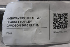 HIGHWAY FOOTREST W/ BRACKET HARLEY DAVIDSON 2010 ULTRA CLASSIC FLHTCU