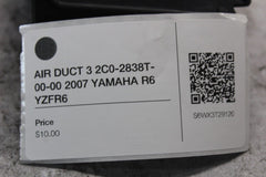 AIR DUCT 3 2C0-2838T-00-00 2007 YAMAHA R6 YZFR6