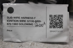 SUB-WIRE HARNESS F IGNITION WIRE 32106-MB9-870 1982 GOLDWING GL1100A