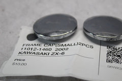 FRAME CAP (SMALL) 2PCS 11012-1460  2002 KAWASAKI ZX-6
