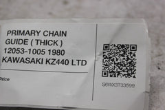 PRIMARY CHAIN GUIDE (THICK) 12053-1005 1980 KAWASAKI KZ440 LTD