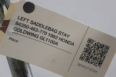 LEFT SADDLEBAG STAY 84350-463-770 1982 HONDA GOLDWING GL1100A