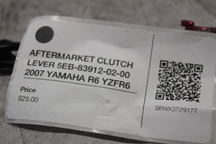 AFTERMARKET CLUTCH LEVER 5EB-83912-02-00 2007 YAMAHA R6 YZFR6