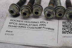 ROCKER HOUSING BOLT 6PCS 3693A,3736A 2005 ROAD KING CUSTOM FLHRSI