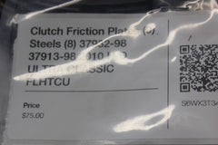 Clutch Friction Plates (9) Steels (8) 37932-98 37913-98 2010 H-D ULTRA CLASSIC F