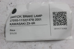 SWITCH, BRAKE LAMP 27010-1152 (1479) 2001 KAWASAKI ZX-9R