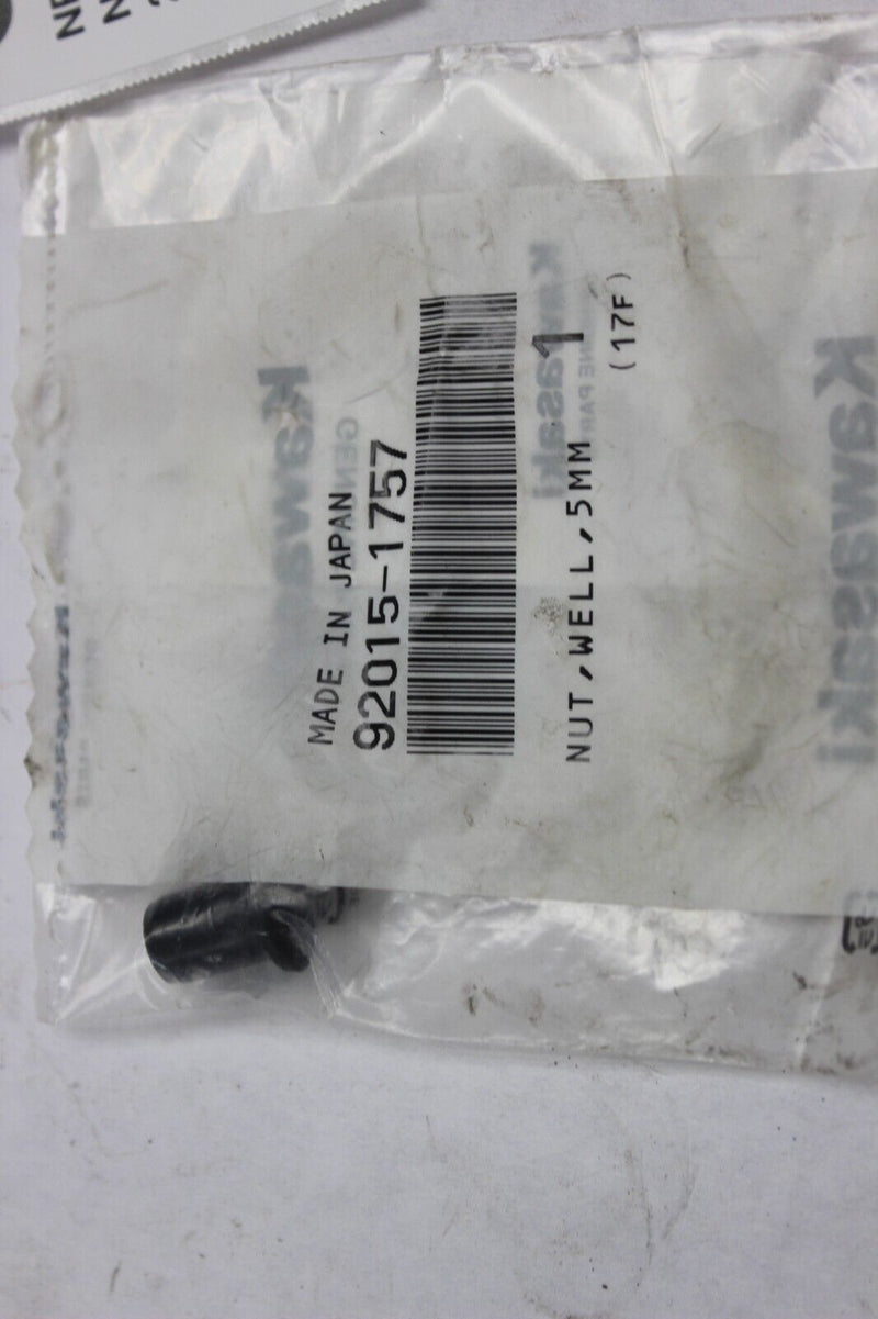 NEW COWLING WELL NUT 5MM 92015-1757 2002 KAWASAKI ZX-6