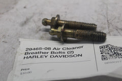 29465-08 Air Cleaner Breather Bolts (2) HARLEY DAVIDSON