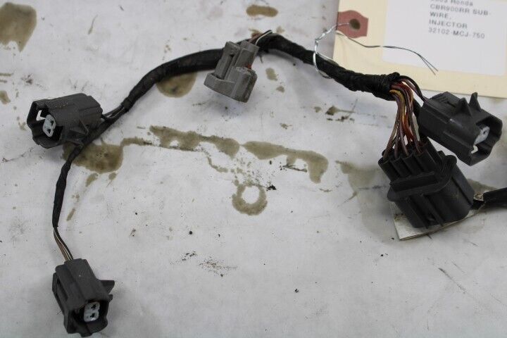 OEM Honda Motorcycle Injector Wire Harness 2003 CBR900RR 32102-MCJ-750