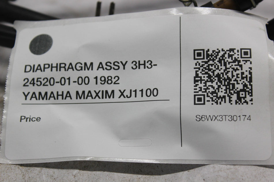 DIAPHRAGM ASSY 3H3-24520-01-00 1982 YAMAHA MAXIM XJ1100