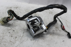 LEFT HANDLE SWITCH ASSY CHROME SEE PHOTOS 37400-40F80 2002 SUZUKI GSX-R1000