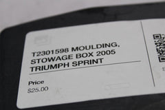 T2301598 MOULDING, STOWAGE BOX 2005 TRIUMPH SPRINT