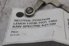 NEUTRAL POSITION LEVER 13236-1031 1982 KAW SPECTRE KZ1100