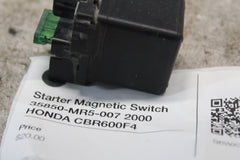 Starter Magnetic Switch 35850-MR5-007 2000 HONDA CBR600F4