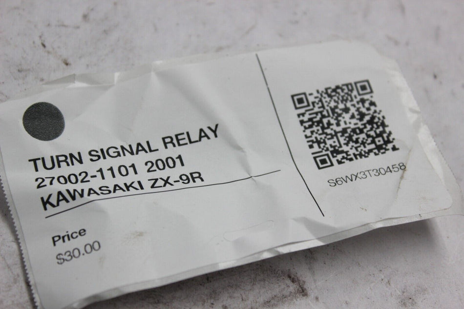 TURN SIGNAL RELAY 27002-1101 2001 KAWASAKI ZX-9R