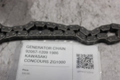 GENERATOR CHAIN 92057-1209 1986 KAWASAKI CONCOURS ZG1000