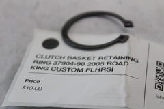 CLUTCH BASKET RETAINING RING 37904-90 2005 ROAD KING CUSTOM FLHRSI