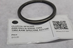 CLUTCH SPACER (59X70X3.5) 92026-1043 1982 KAW SPECTRE KZ1100