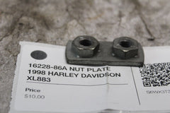 16228-86A NUT PLATE 1998 HARLEY DAVIDSON XL883