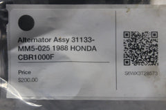 Alternator Assy 31133-MM5-025 1988 HONDA CBR1000F