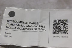 SPEEDOMETER CABLE CLAMP 44832-MA3-000 1982 HONDA GOLDWING GL1100A