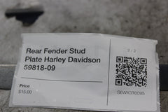 Rear Fender Stud Plate Harley Davidson 59818-09