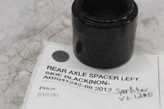 REAR AXLE SPACER LEFT SIDE BLACK (NON-ABS) 41242-08 2012 SPORTSTER XL1200