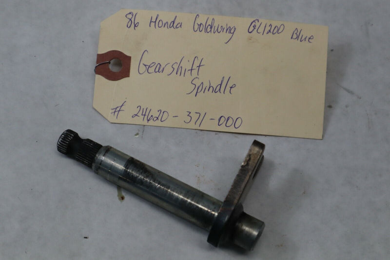 OEM Honda Motorcycle Gearshift Spindle 1986 Goldwing GL1200A 24620-371-000