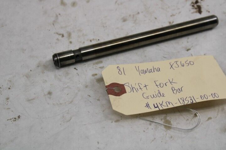 OEM Yamaha Motorcycle 1981 XJ650 Shift Fork Guide Bar 4KM-18531-00