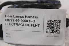 Rear Lamps Harness 68772-99 2000 H-D ELECTRAGLIDE FLHT