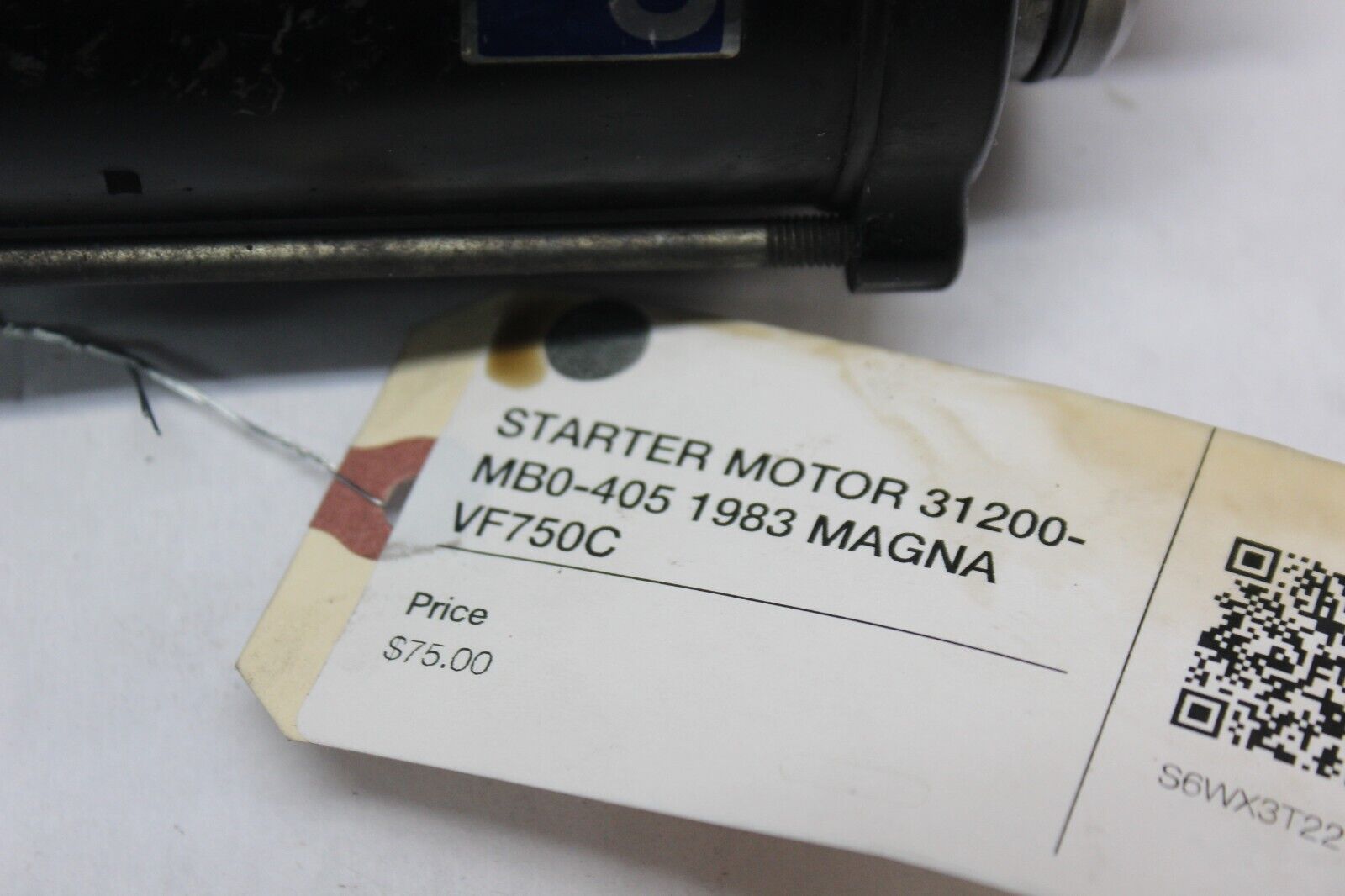 STARTER MOTOR 31200 MB0 405 1983 MAGNA VF750C Midwest Moto Parts starter-motor-31200-mb0-405-1983-magna-vf750c-midwest-moto-parts