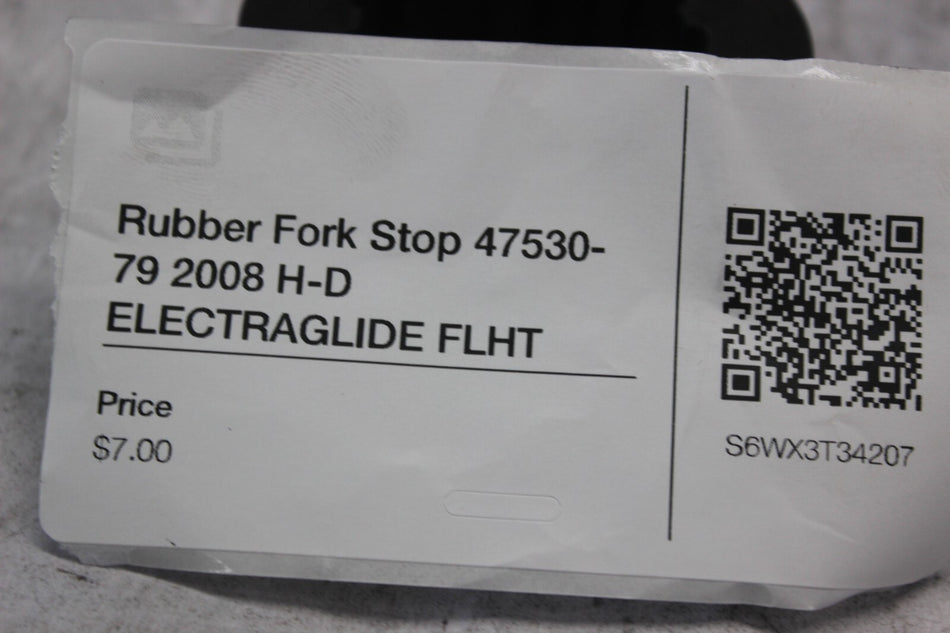 Rubber Fork Stop 47530-79 2008 H-D ELECTRAGLIDE FLHT