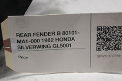 REAR FENDER B 80101-MA1-000 1982 HONDA SILVERWING GL5001