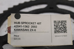 HUB SPROCKET 48T 42041-1362  2002 KAWASAKI ZX-6