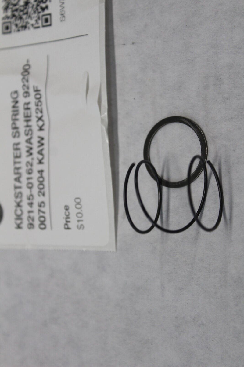 KICKSTARTER SPRING 92145-0162,WASHER 92200-0075 2004 KAW KX250F