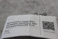 8873 CLUTCH RAMP BALL (3) HARLEY DAVIDSON 2000 H-D ELECTRAGLIDE FLHT