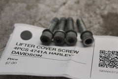 LIFTER COVER SCREW 4PCS 4741A HARLEY-DAVIDSON