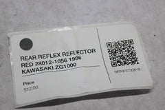 REAR REFLEX REFLECTOR RED 28012-1056 1986 KAWASAKI ZG1000
